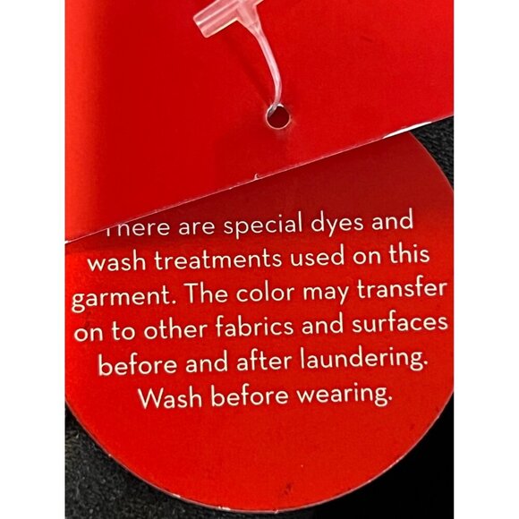 Spanx Women Skinny Black Size Medium M Distress Mid Rise Jeans Stretch New - Picture 12 of 12